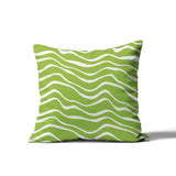 Richardson Ocean Waves Square Indoor/Outdoor Throw Pillow