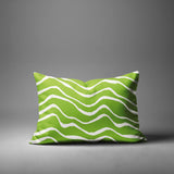 Richardson Ocean Waves Lumbar Indoor/Outdoor Throw Pillow