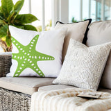 Scarlett Star Fish Lumbar Indoor/Outdoor Throw Pillow