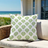 Sebastine Sea Shell Square Indoor/Outdoor Throw Pillow