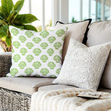 Sebastine Sea Shell Square Indoor/Outdoor Throw Pillow