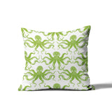 Shirley Octopus Square Indoor/Outdoor Throw Pillow