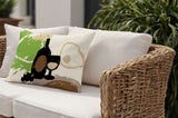 Tate Wine Bottle Lumbar Indoor/Outdoor Throw Pillow