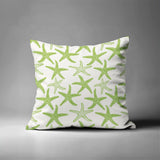 Theba Star Fish Square Indoor/Outdoor Throw Pillow