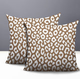 Cheya Zebra Print Indoor/Outdoor Reversible Square Pillow
