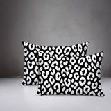 Cheya Zebra Print Indoor/Outdoor Reversible Rectangular Pillow