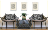 Cheya Zebra Print Indoor/Outdoor Reversible Rectangular Pillow