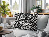 Cheya Zebra Print Indoor/Outdoor Reversible Square Pillow