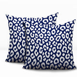 Cheya Zebra Print Indoor/Outdoor Reversible Square Pillow