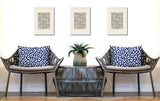 Cheya Zebra Print Indoor/Outdoor Reversible Rectangular Pillow