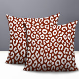 Cheya Zebra Print Indoor/Outdoor Reversible Square Pillow