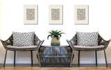 Cheya Zebra Print Indoor/Outdoor Reversible Rectangular Pillow