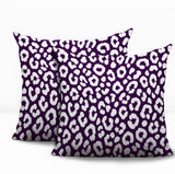 Cheya Zebra Print Indoor/Outdoor Reversible Square Pillow