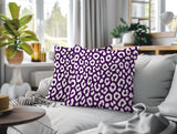 Cheya Zebra Print Indoor/Outdoor Reversible Square Pillow