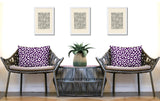 Cheya Zebra Print Indoor/Outdoor Reversible Rectangular Pillow