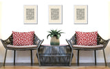 Cheya Zebra Print Indoor/Outdoor Reversible Rectangular Pillow
