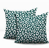 Cheya Zebra Print Indoor/Outdoor Reversible Square Pillow