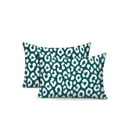 Cheya Zebra Print Indoor/Outdoor Reversible Rectangular Pillow