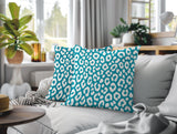 Cheya Zebra Print Indoor/Outdoor Reversible Square Pillow
