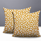 Cheya Zebra Print Indoor/Outdoor Reversible Square Pillow