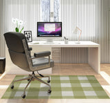Chico low pile chair mat in Cilantro
