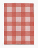 Chico low pile chair mat in Coral