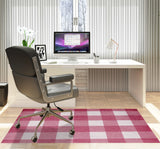 Chico low pile chair mat in Magenta