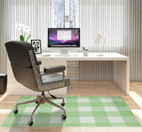 Chico low pile chair mat in Mint