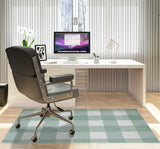 Chico low pile chair mat in Mist