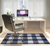 Chico low pile chair mat in Night Navy
