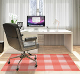 Chico low pile chair mat in Salmon