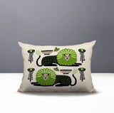 Chiga Lion Reversible Indoor/Outdoor Rectangular Pillow