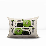 Chiga Lion Reversible Indoor/Outdoor Rectangular Pillow