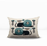 Chiga Lion Reversible Indoor/Outdoor Rectangular Pillow
