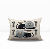 Chiga Lion Reversible Indoor/Outdoor Rectangular Pillow