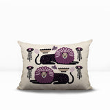 Chiga Lion Reversible Indoor/Outdoor Rectangular Pillow