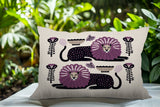 Chiga Lion Reversible Indoor/Outdoor Rectangular Pillow