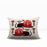 Chiga Lion Reversible Indoor/Outdoor Rectangular Pillow