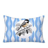 Chikadee Indoor/Outdoor Reversible Rectangular Pillow