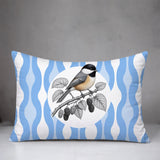 Chikadee Indoor/Outdoor Reversible Rectangular Pillow