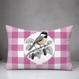 Chikadee Indoor/Outdoor Reversible Rectangular Pillow