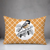 Chikadee Indoor/Outdoor Reversible Rectangular Pillow
