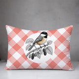 Chikadee Indoor/Outdoor Reversible Rectangular Pillow