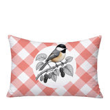 Chikadee Indoor/Outdoor Reversible Rectangular Pillow