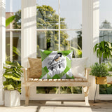 Chikadee Indoor/Outdoor Reversible Square Pillow