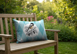Chikadee Indoor/Outdoor Reversible Rectangular Pillow