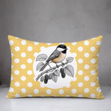 Chikadee Indoor/Outdoor Reversible Rectangular Pillow