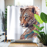 Chin Shower Curtain