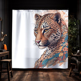 Chin Shower Curtain