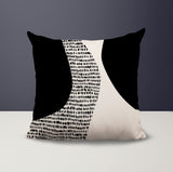Chiva Abstract Reversible Indoor/Outdoor Square Pillow